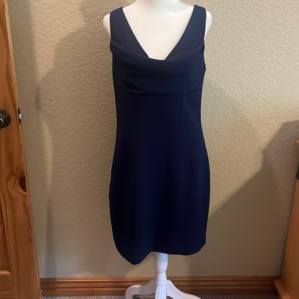 Trina Turk navy dress